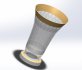 Flower vase models: 3D printing, metal processing, glass and crystal, interior decoration. - Thumbnail 1