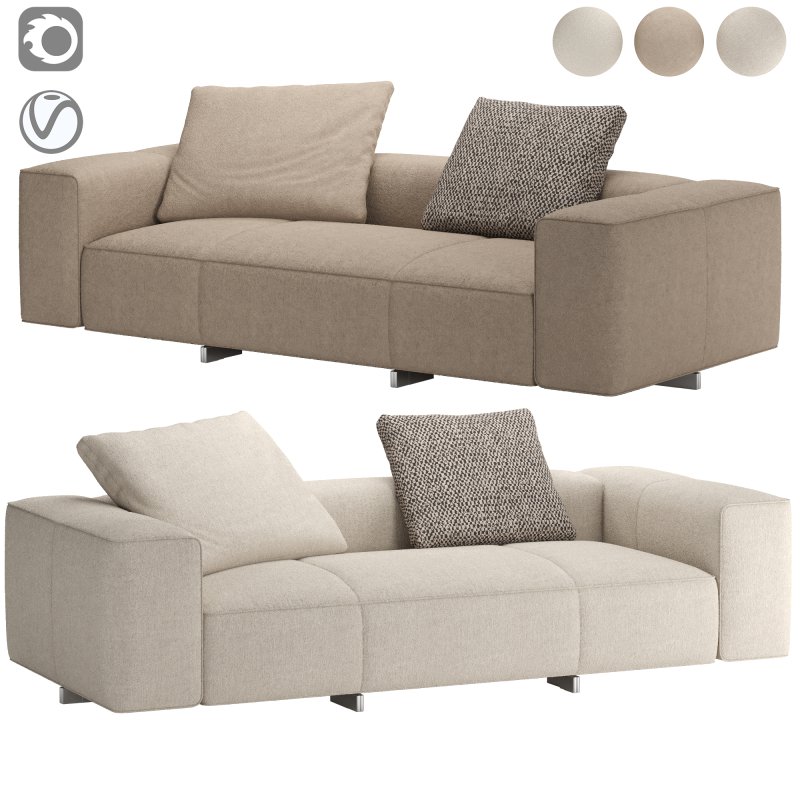 Minotti Yves Sofa - Image 1