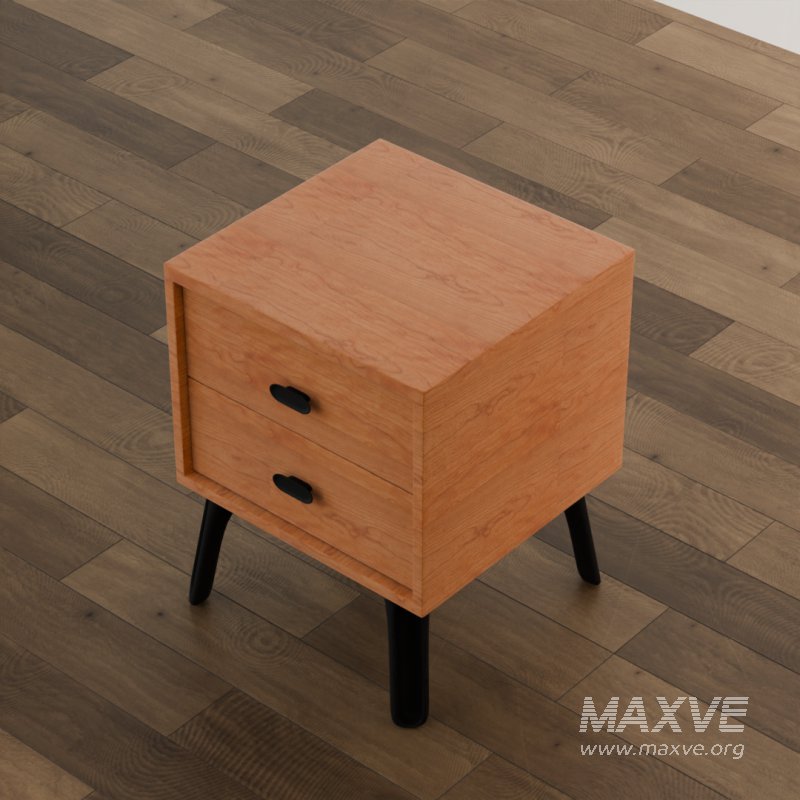 Mid-Century Modern Nightstand - Image 5
