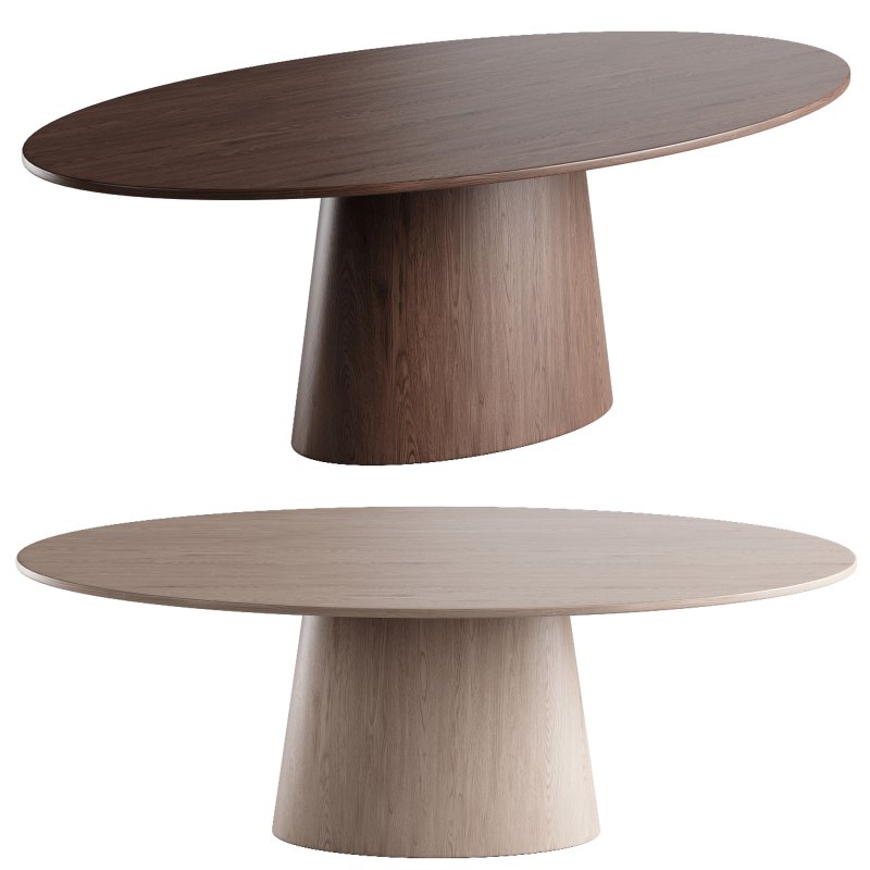 Oval dining table - Image 1