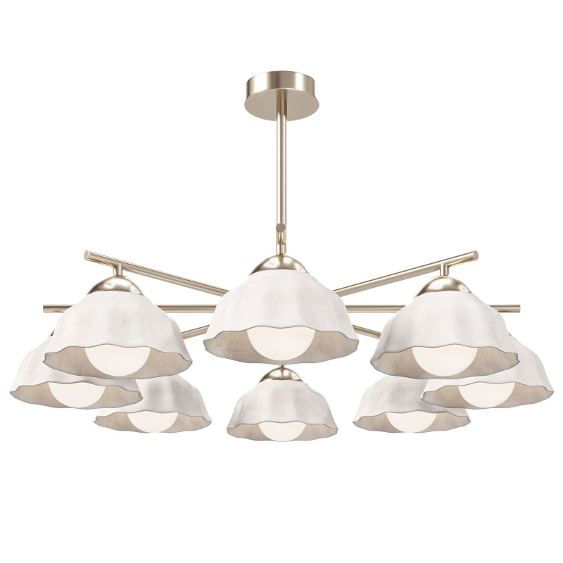 Flower Shade Chandelier - Image 1