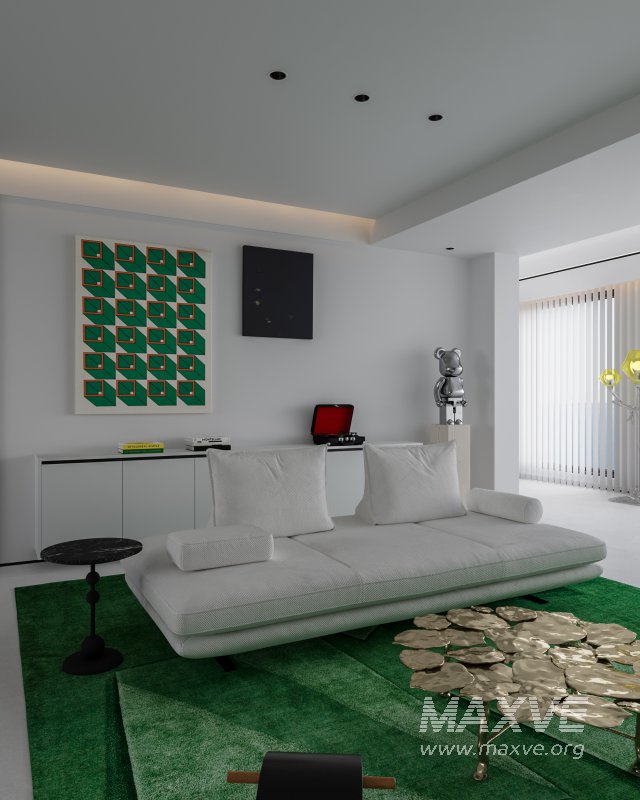 Modern living and dining room - Image 4