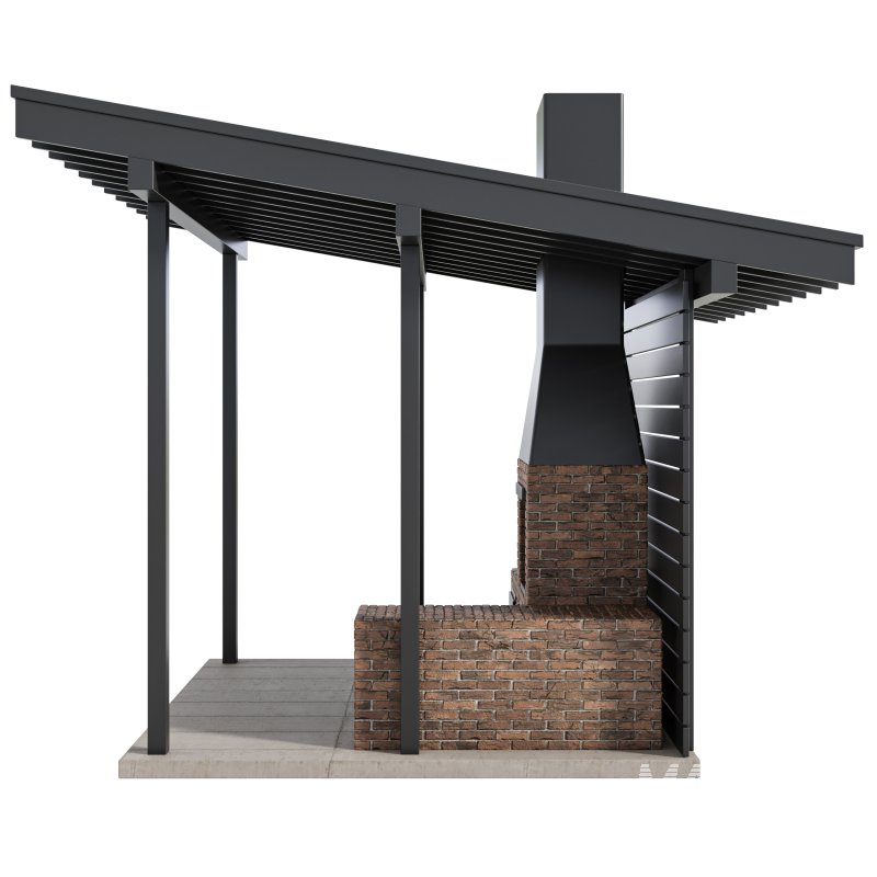 Modern Outdoor Kitchen 04 - Image 6