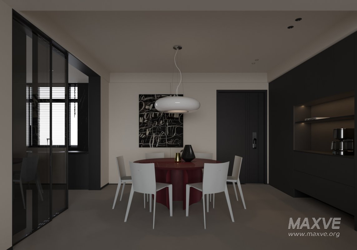 Modern living and dining room - Image 2