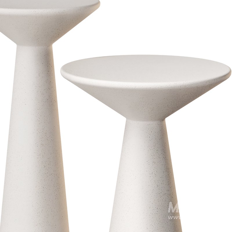 REINA CONCRETE ACCENT TABLES by STOFFER HOME - Image 4