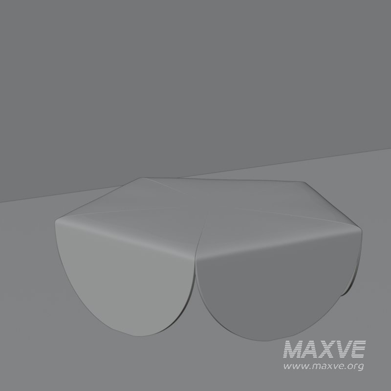 Sculptural Wooden Coffee Table - Image 4