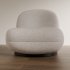 Minimalist Fabric Pouffe - Thumbnail 1