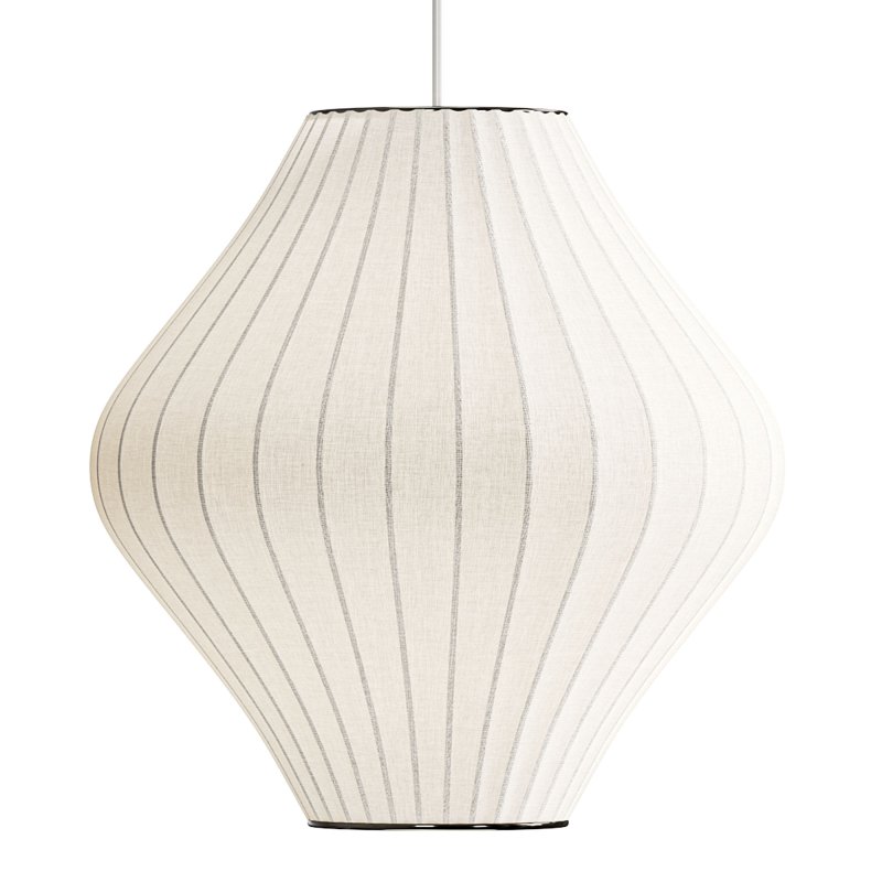 Tatami Fabric Shade LED Pendant - Image 4