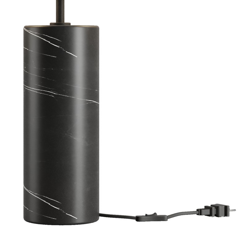 Domes Black Marble Table Lamp - Image 3