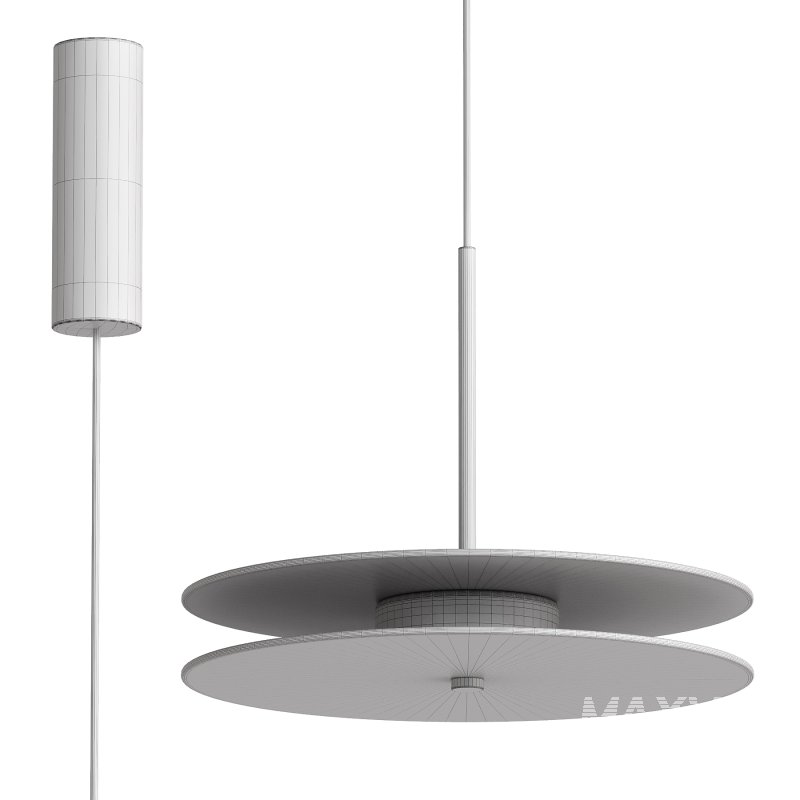 Creative Disc Art Pendant - Image 3