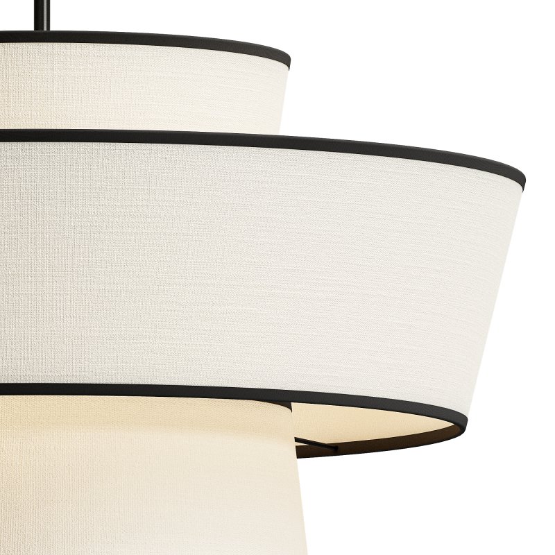 Pendant lamp with lampshade HL5842 - Image 3