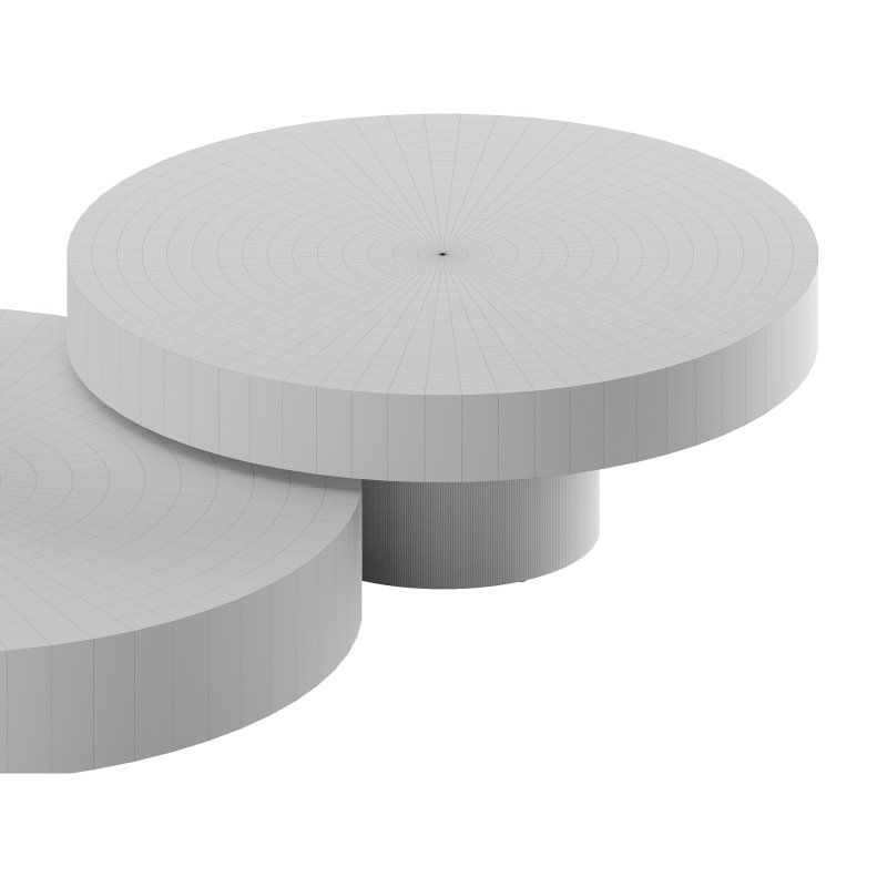 DOLMEN Round Coffee Table by Lema - Image 3