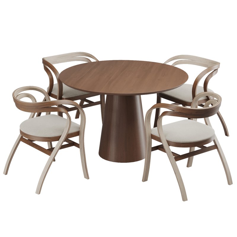 Dinning chair and table279 - Image 3
