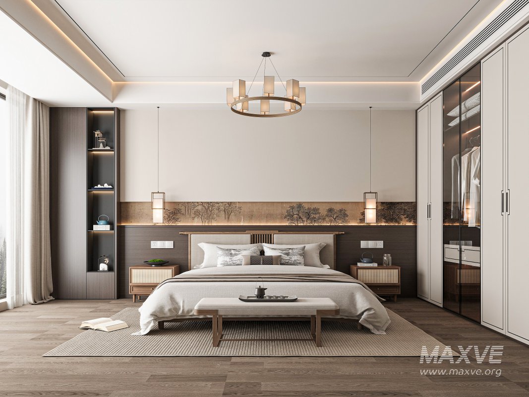 Modern bedroom - Image 1