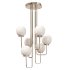 ILLOGICA ALLEGRIA Chandelier WHITE AND BRASS - Thumbnail 3
