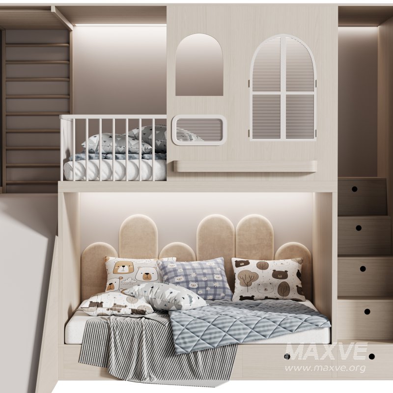Childrens bunk bed 34 - Image 8