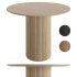 Farmhouse 39 Round Wood Dining Table - Thumbnail 1