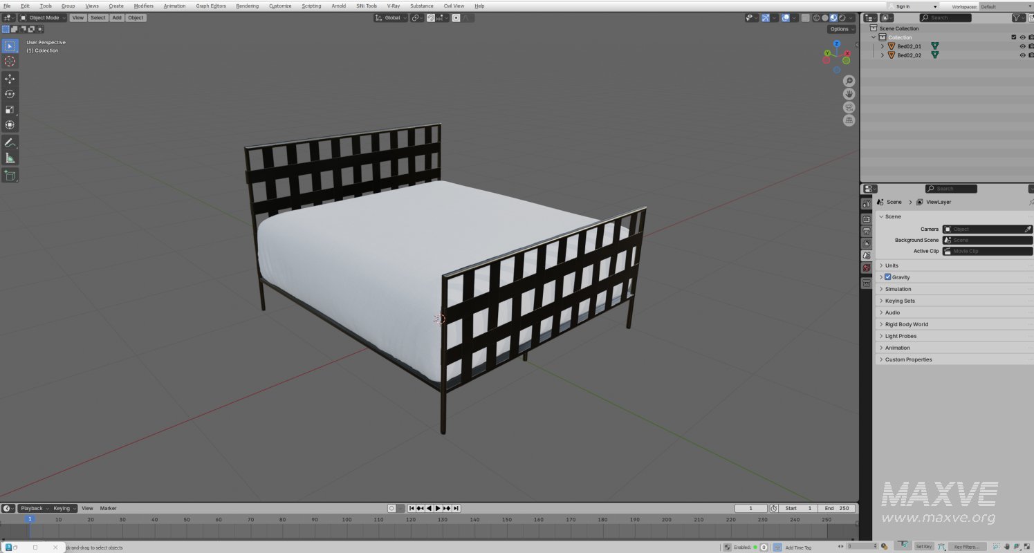 Black Metal Bed - Image 15