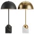 Venus Champagne Metal Dome Table Lamp - Thumbnail 1