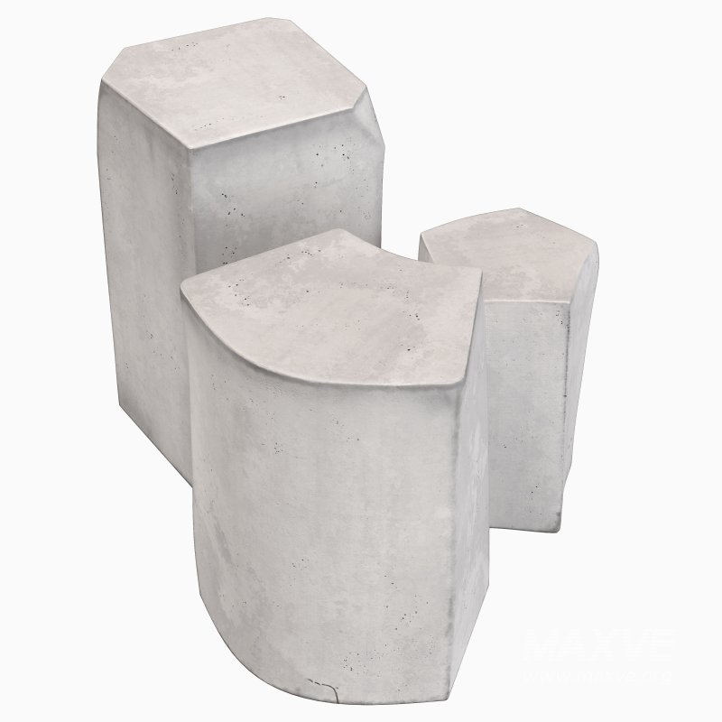 WHITE SIDE TABLE by Tanika Jellis - Image 1