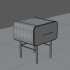 Contemporary Minimalist Bedside Table - Thumbnail 4