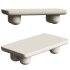 Clouded Rectangle Coffee Table - Thumbnail 1