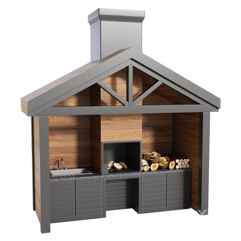 Modern Outdoor Kitchen 23 - Image 5