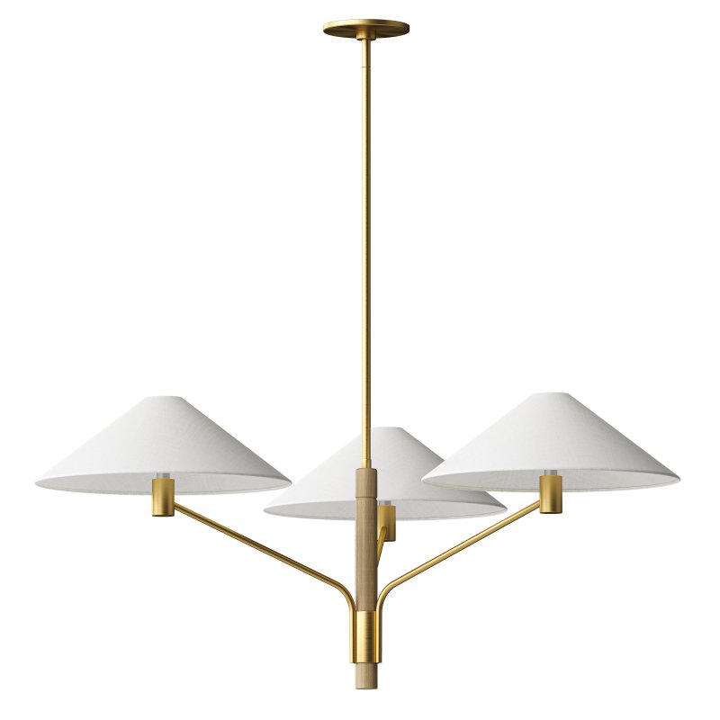 Devon 3-Light Chandelier - Image 3