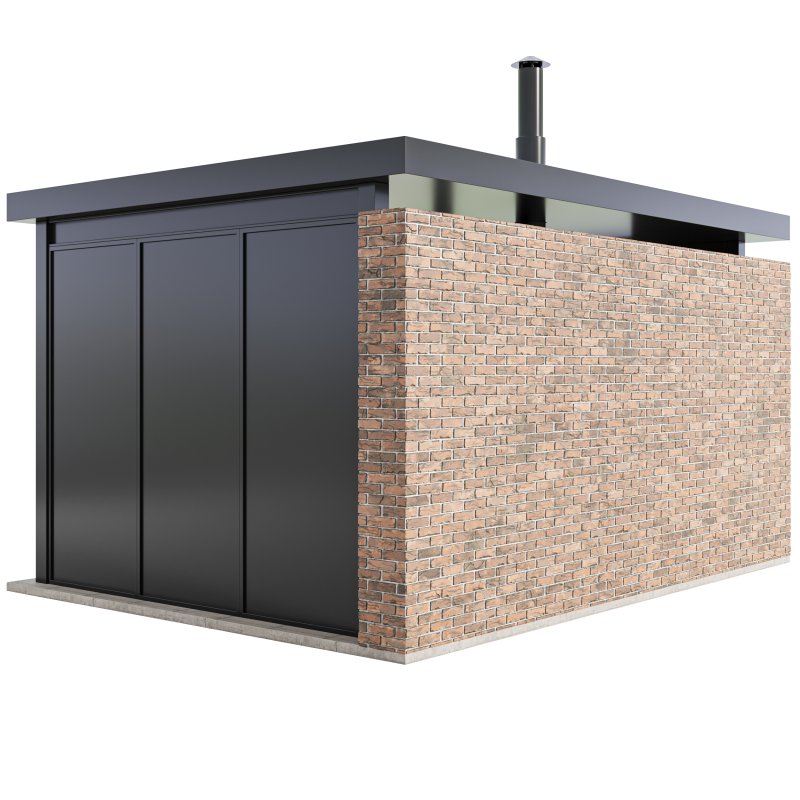 Modern Outdoor Kitchen 03 - Image 4