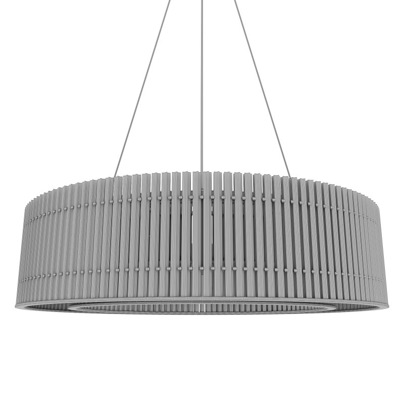 Pendant lamp transparent glass antique nickel 91GH-80568 - Image 3