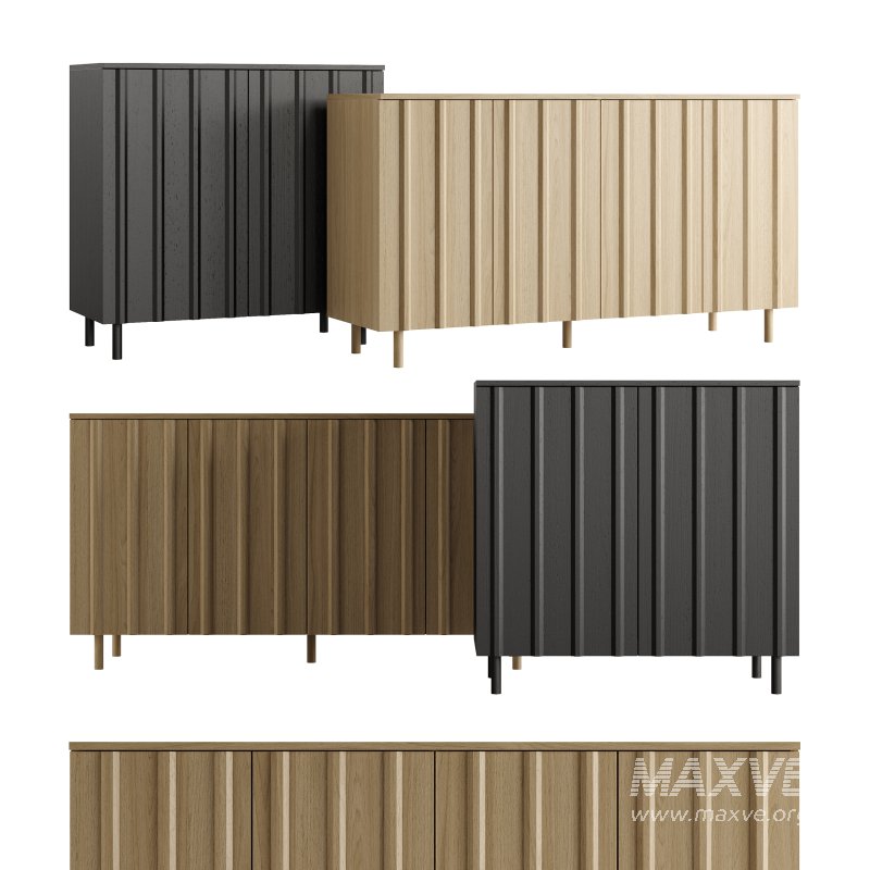 RIB Sideboard and Cabinet by Normann Copenhagen - Image 1