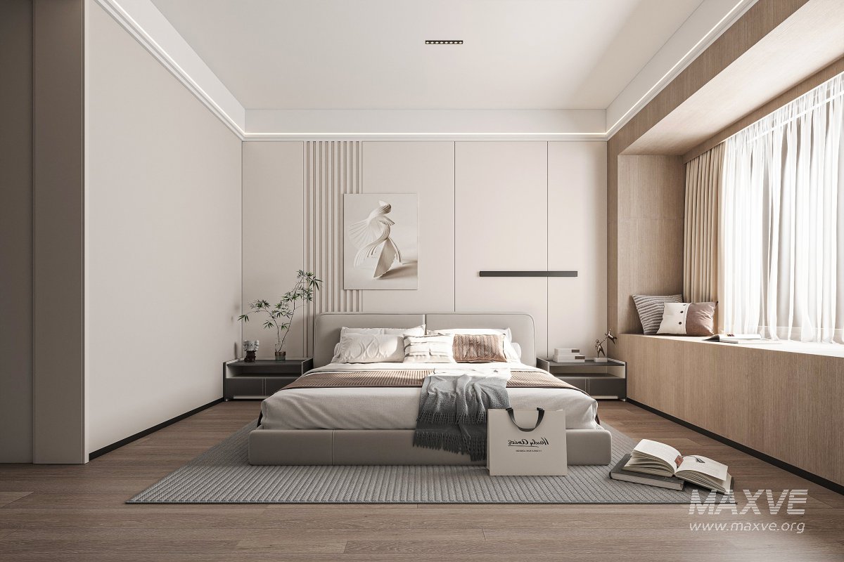 Modern bedroom - Image 1