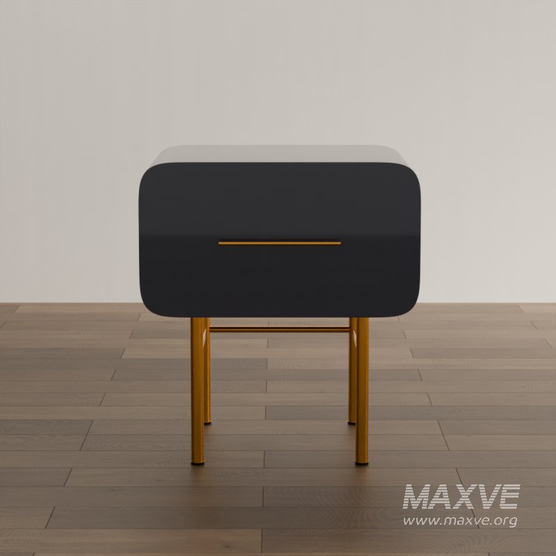 Contemporary Minimalist Bedside Table - Image 3