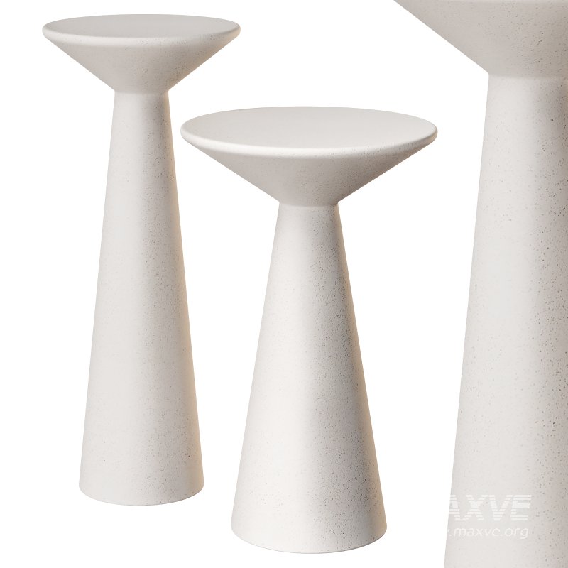 REINA CONCRETE ACCENT TABLES by STOFFER HOME - Image 3