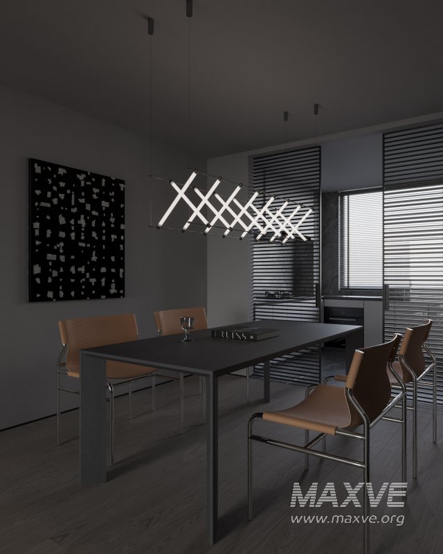 Modern living and dining room - Image 3