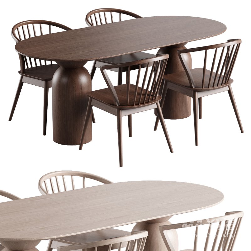 Dining set 12 - Image 1