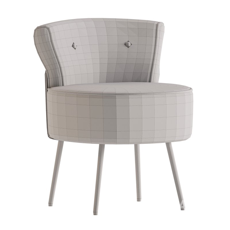 Tufted Accent Chairs - Image 1