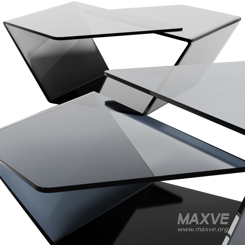 All Glass Cocktail Table by Chintaly Imports - Image 3