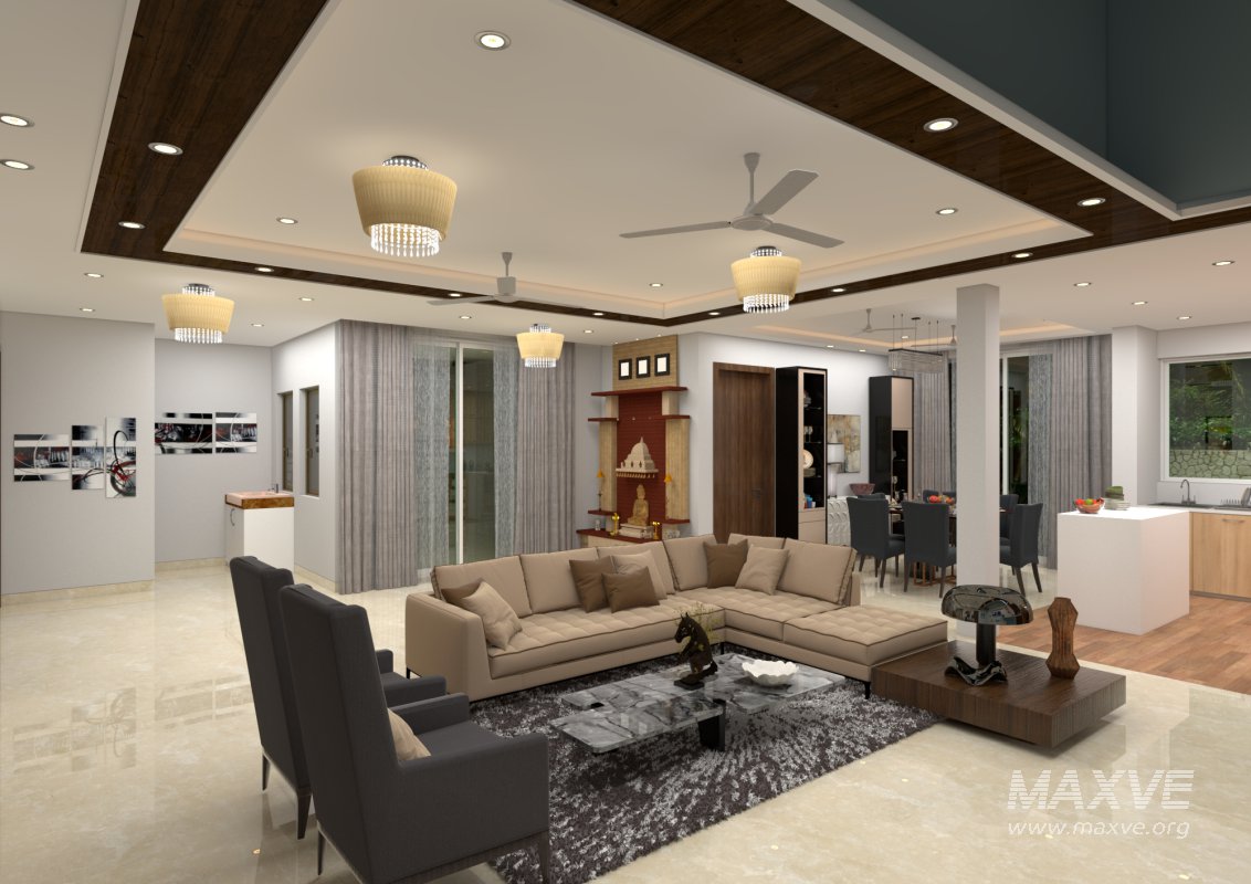 LIVING AND DINING SKETCHUP SCENES DS001 - Image 2