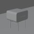 Contemporary Minimalist Bedside Table - Thumbnail 5