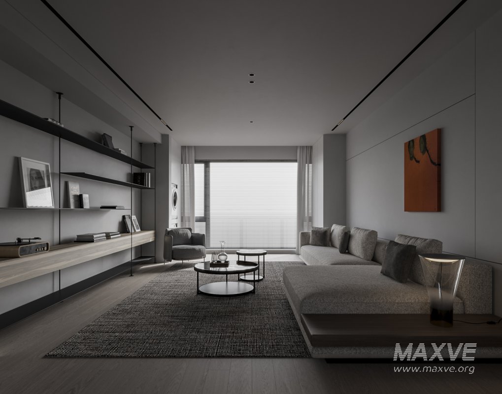 Modern living and dining room - Image 1