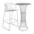 BOLONIA Stool and Table by iSimar - Thumbnail 4