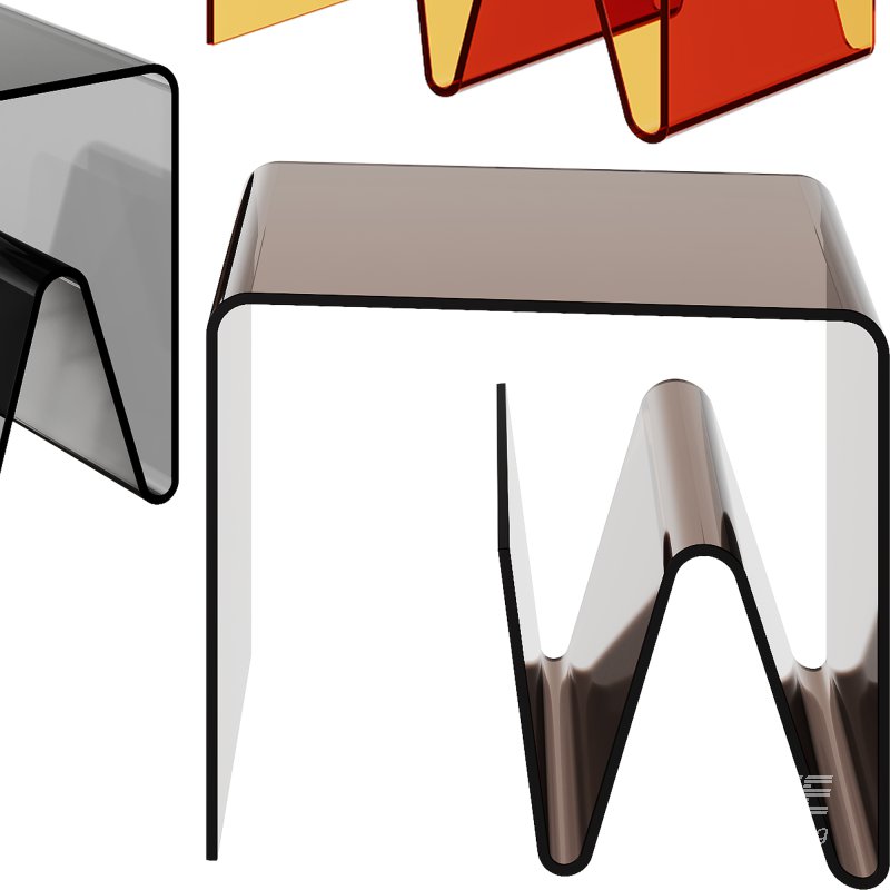 Columbia space age Side Table at Maisons Du Monde - Image 3