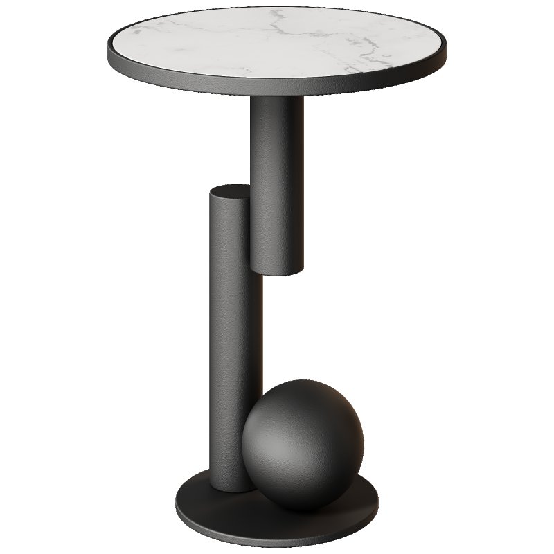 Simple Round Side Table by Unique Home Decor - Image 7