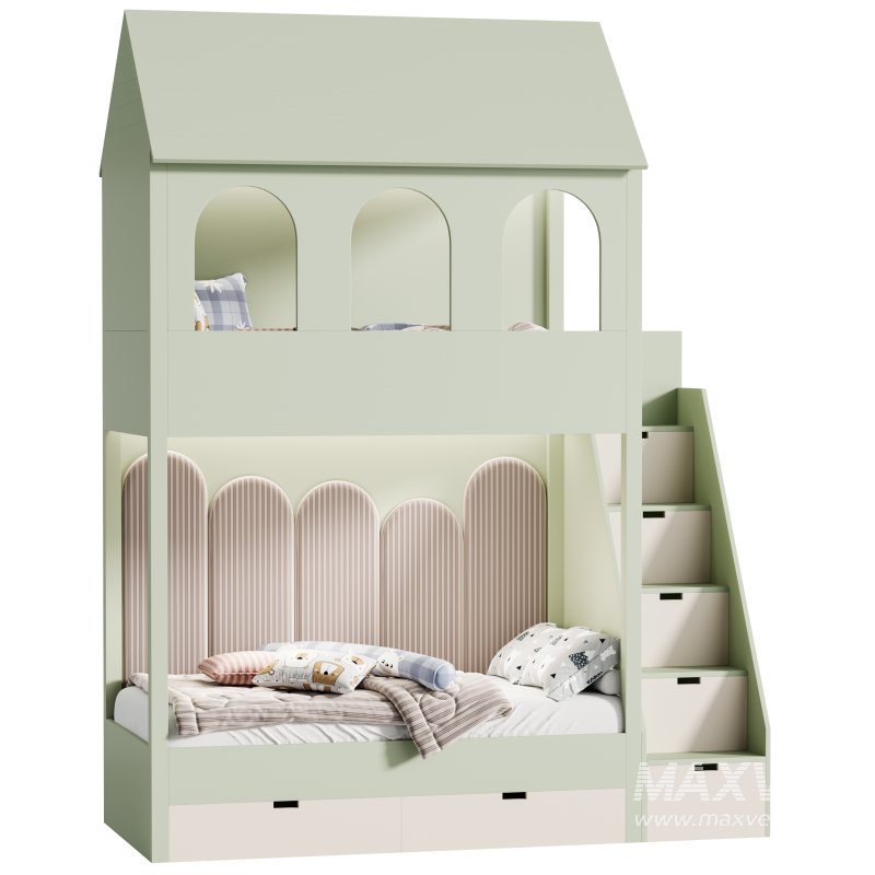 Childrens bunk bed 37 - Image 3