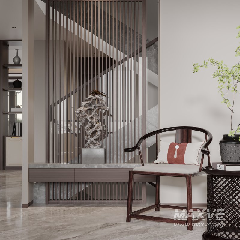 Chinese Living Room Dining Room - Image 4