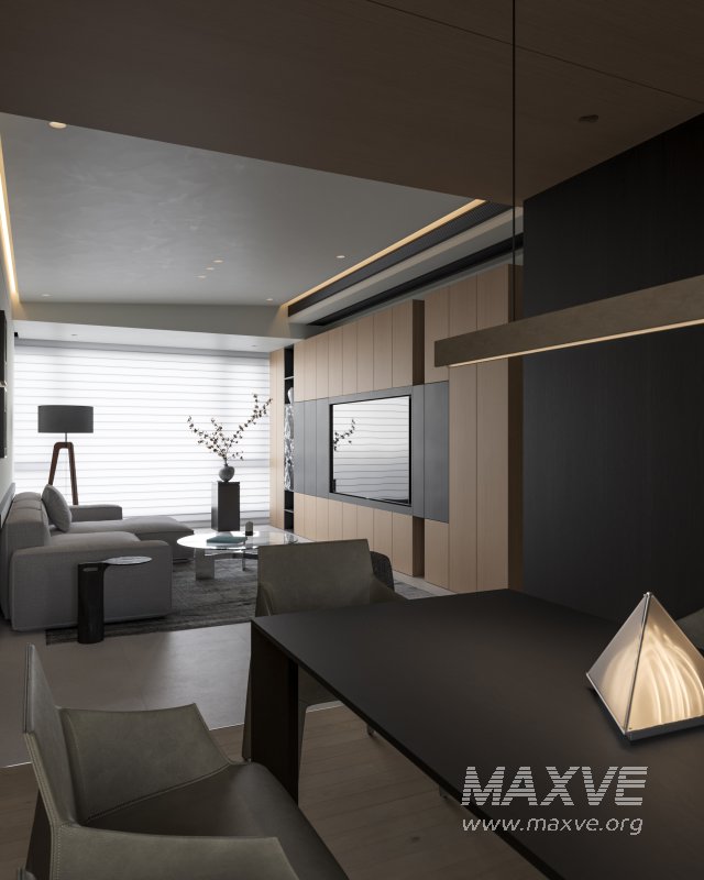Modern living and dining room - Image 6