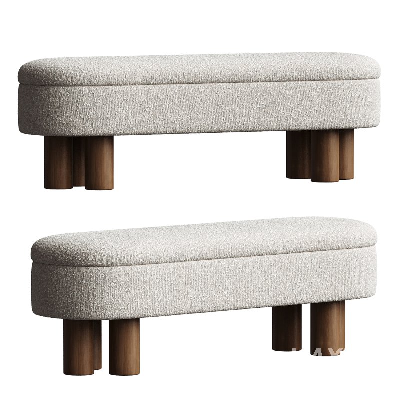 Joddie Flip Top Storage Bench - Image 2