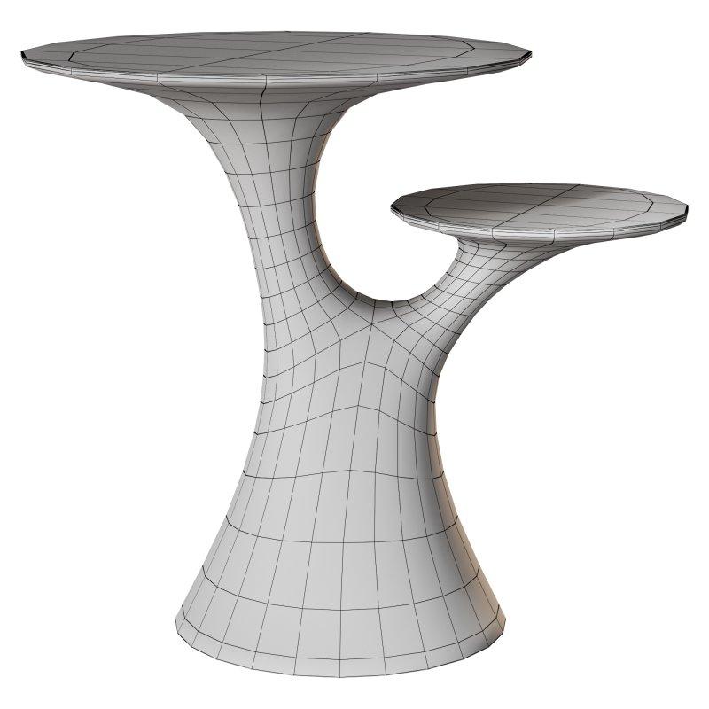 Rabbit Tree Side Table by Qeeboo - Image 1