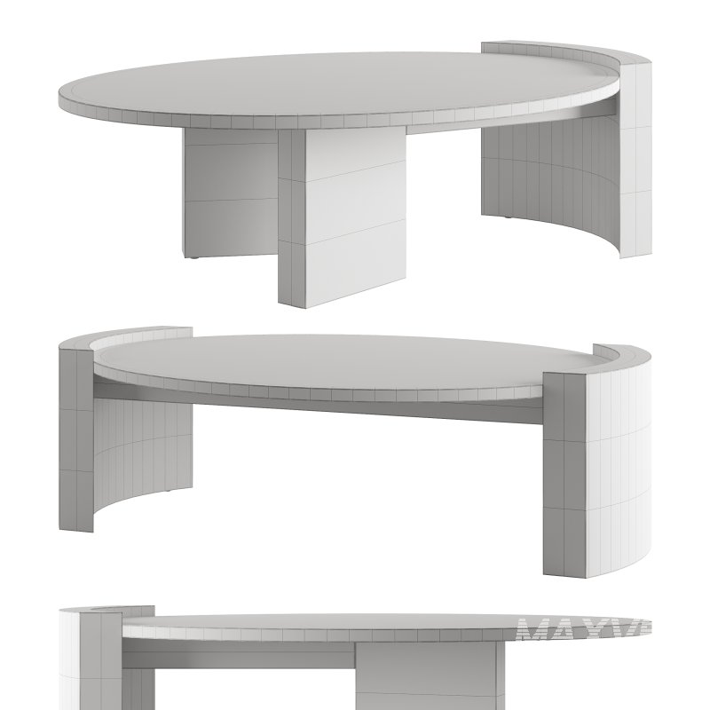 JIA OVAL Coffee Table by Atelier De Troupe - Image 3
